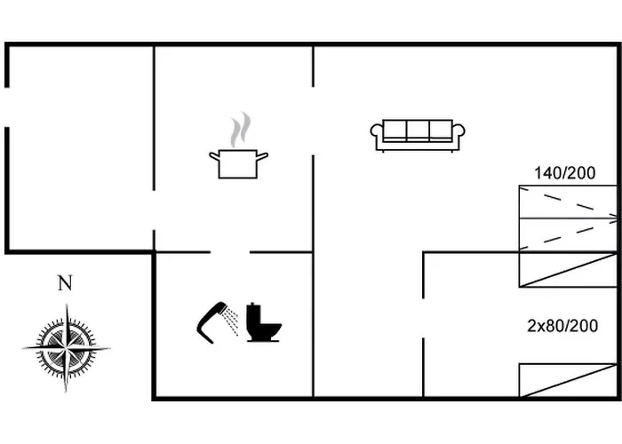 Lägenhet Ritha - 30km From The Sea By Interhome